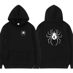 Худи NOXX Streetwear Hisoka Spider Hunter X Hunter Павук Черный