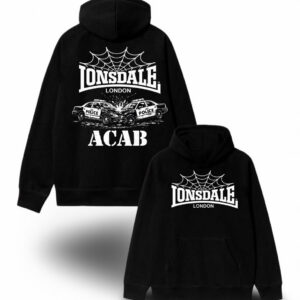 Худи NOXX Lonsdale London Spider Fight Police Черный