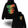 Худи NOXX Streetwear Glo Gang Гло Генг Черный