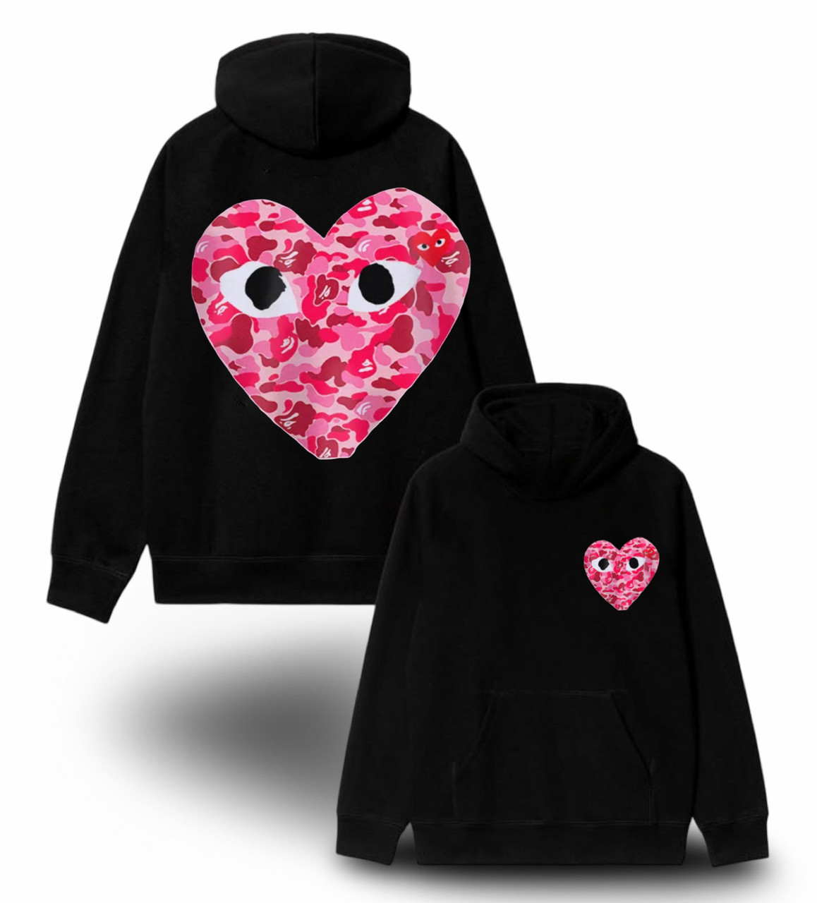 Худи NOXX Comme des Garcons Play Черный Худи NOXX Comme des Garcons Play Черный