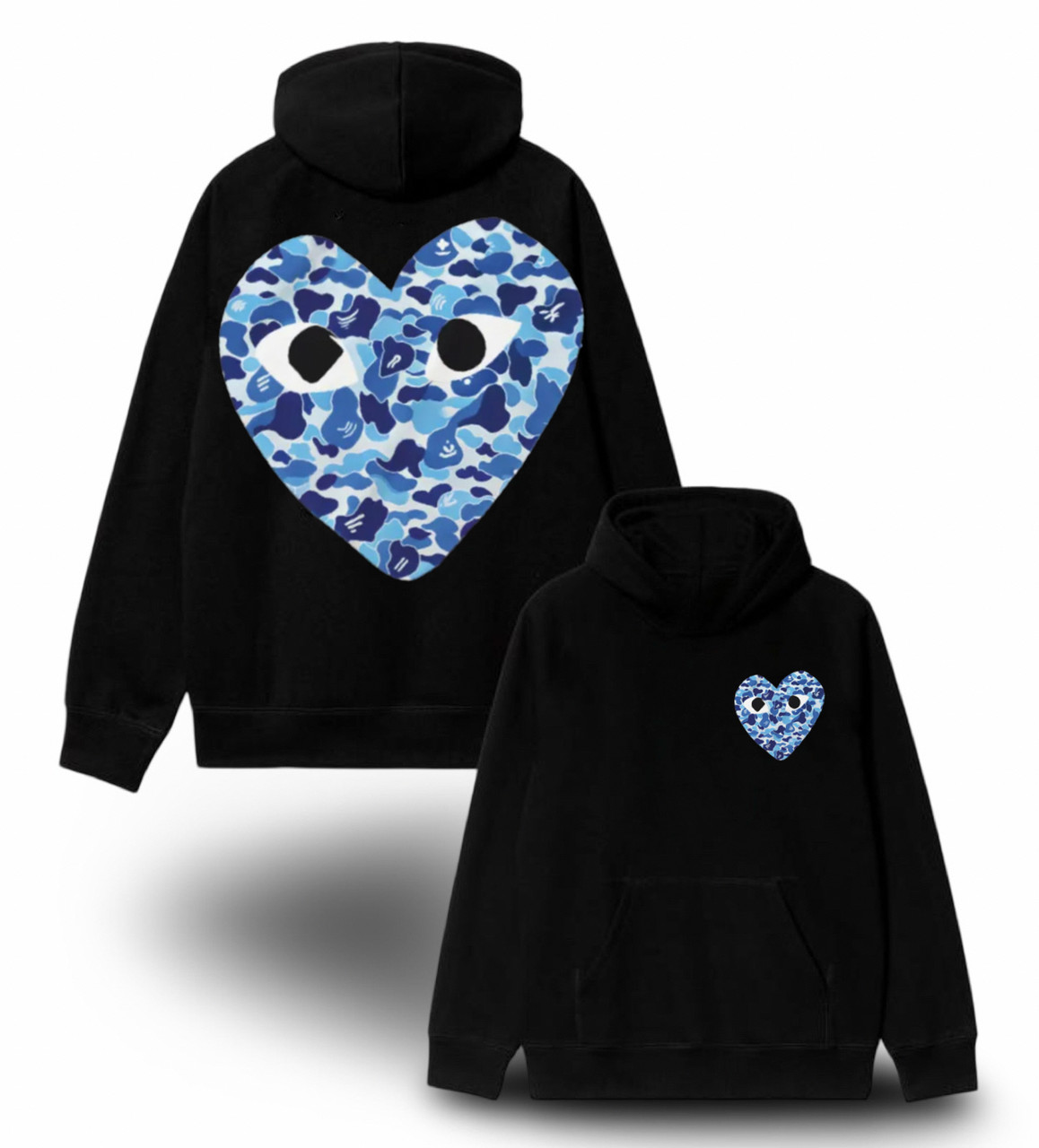 Худи NOXX Comme des Garcons Play Черный Худи NOXX Comme des Garcons Play Черный