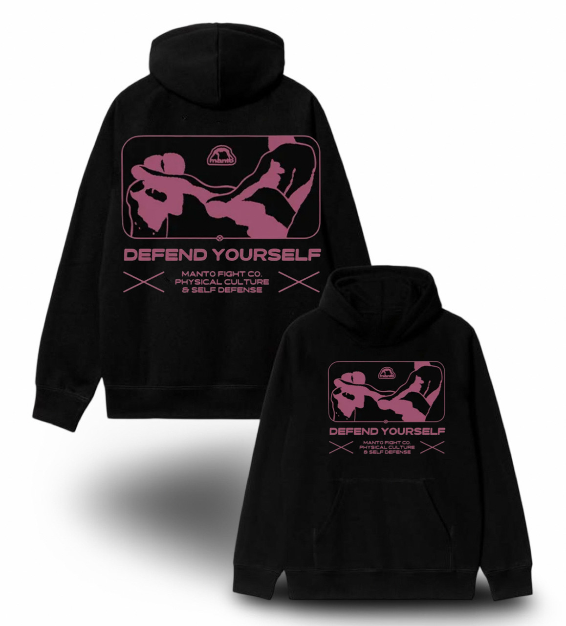 Худи NOXX Manto Fight Co Gym Черный Худи NOXX Manto Fight Co Gym Черный