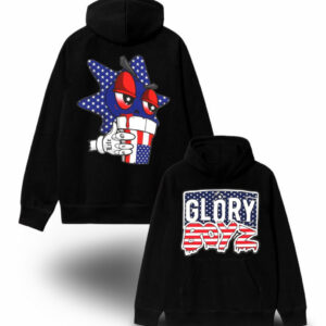 Худи NOXX Streetwear Glo Gang Logo Черный Худи NOXX Streetwear Glo Gang Logo Черный