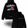 Худи NOXX Chrome Hearts Хром Хартс Черный