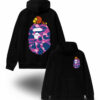 Худи NOXX BAPE A Bathing APE Baby Milo Camo Бейп Черный