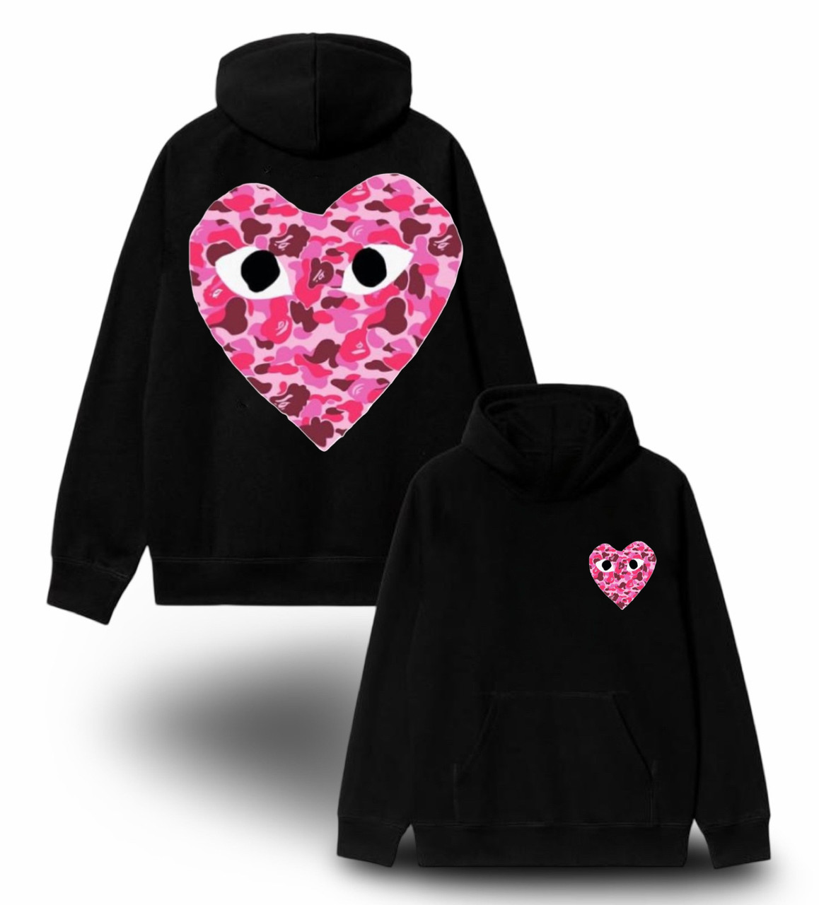 Худи NOXX Comme des Garcons Play Черный Худи NOXX Comme des Garcons Play Черный