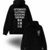 Худи NOXX Vetements Ветементс Черный