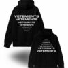 Худи NOXX Vetements Ветементс Черный