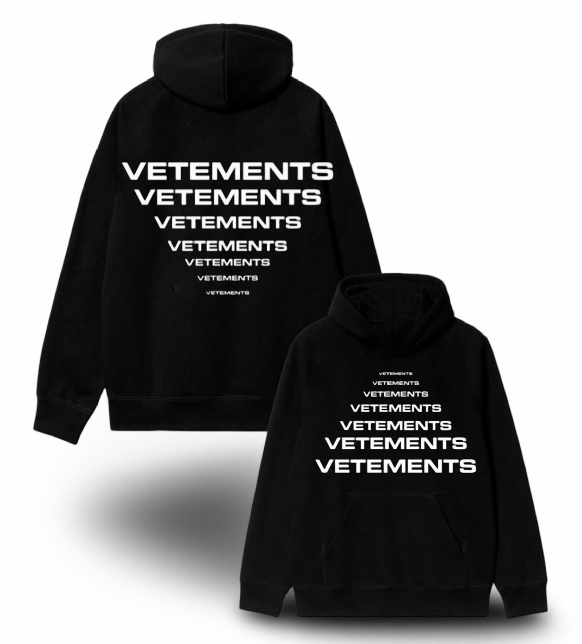 Худи NOXX Vetements Ветементс Черный