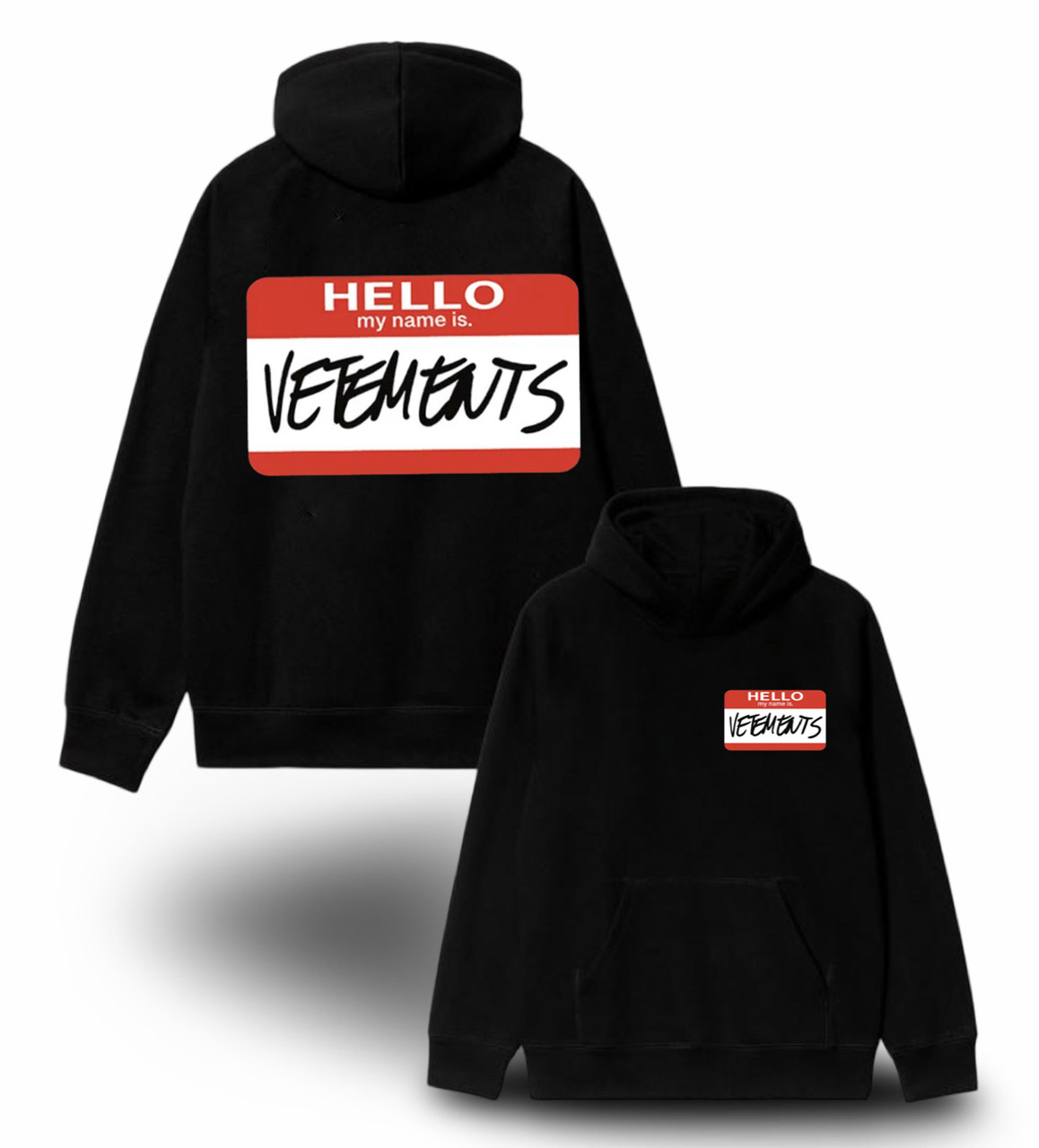 Худи NOXX Vetements Ветементс Черный
