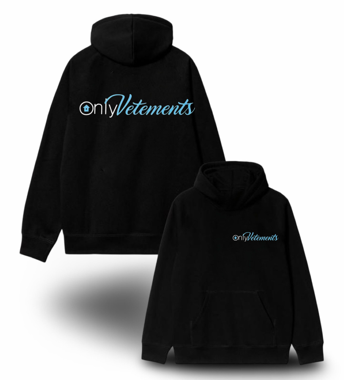 Худи NOXX Vetements Ветементс Черный