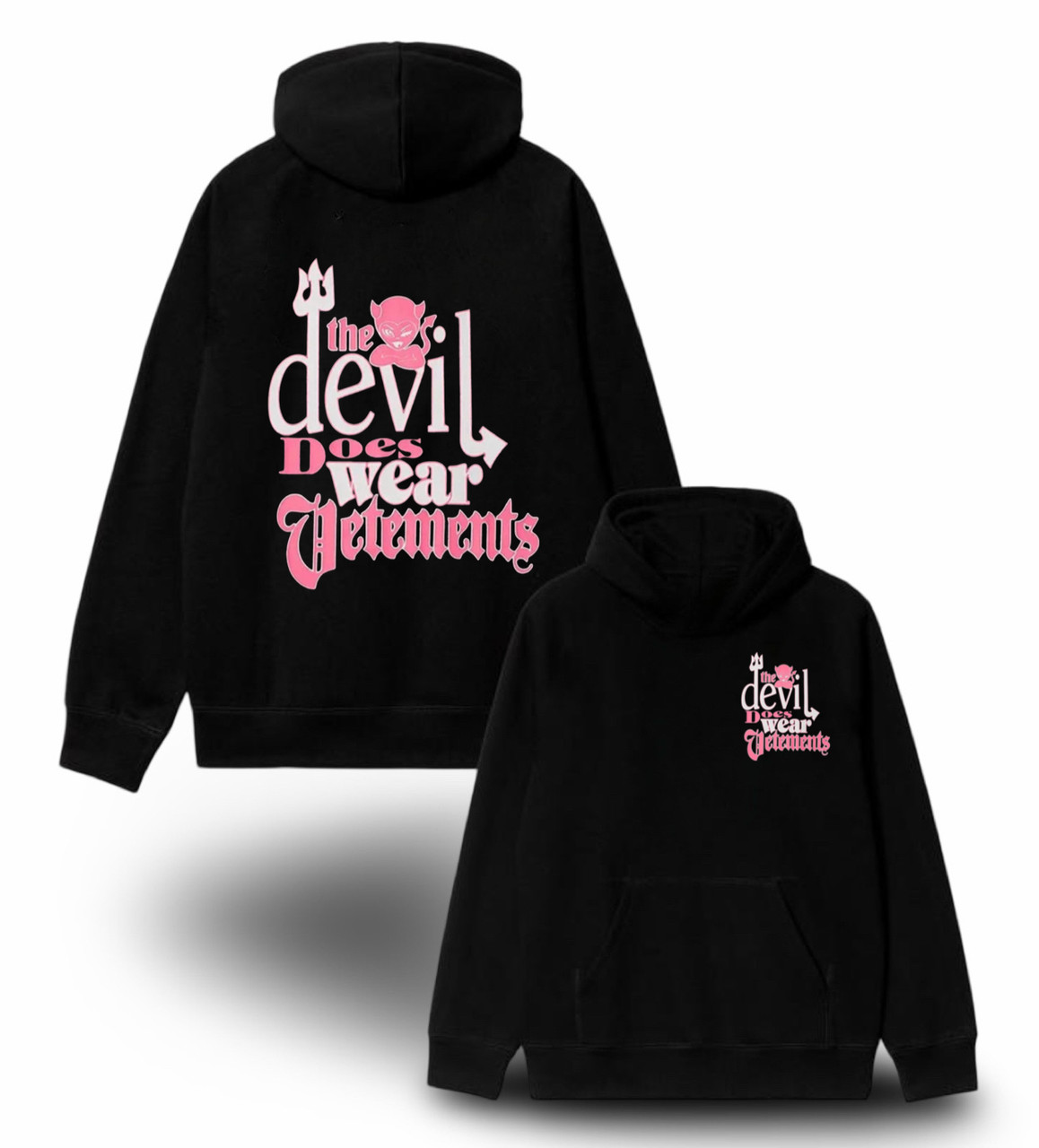 Худи NOXX Vetements Ветементс Черный