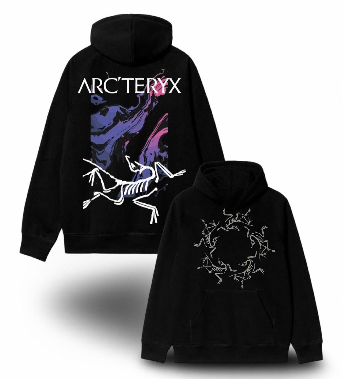 Худи NOXX Arcteryx Arc'teryx артерикс Черный