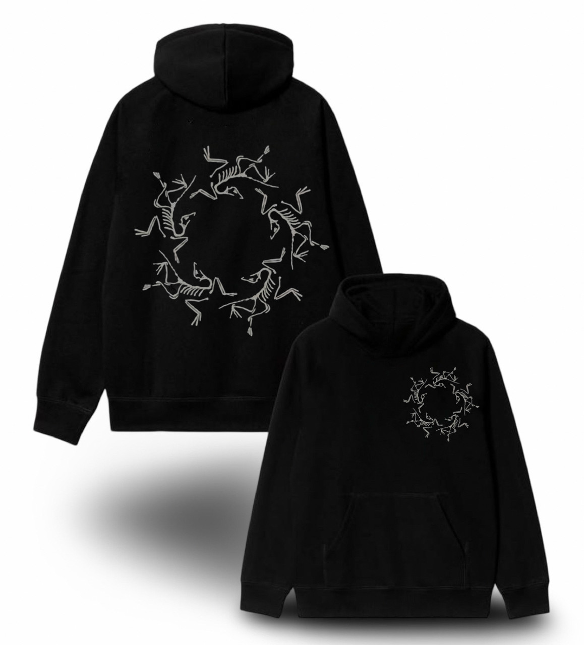 Худи NOXX Arcteryx Arc'teryx артерикс Черный