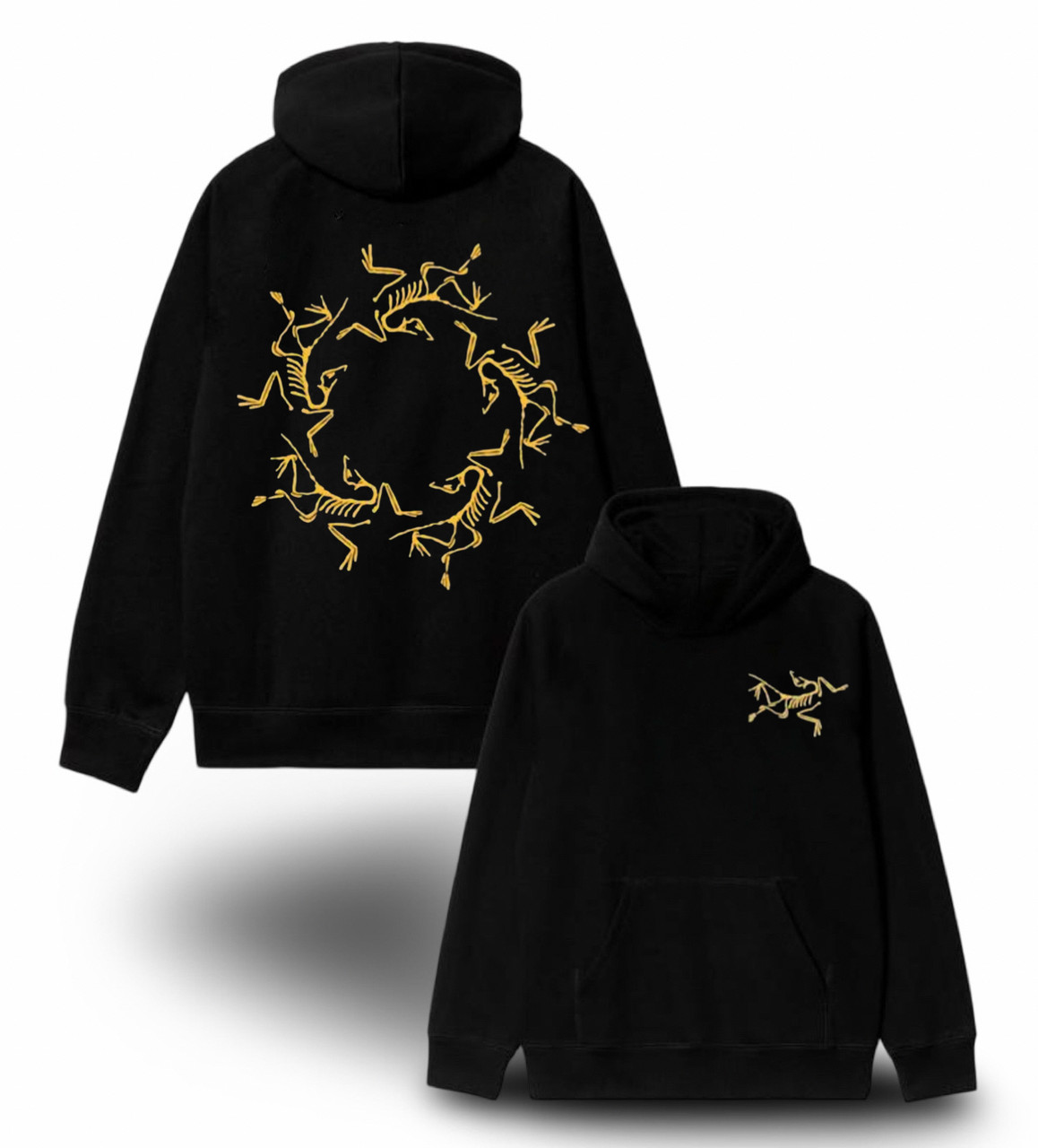 Худи NOXX Arcteryx Arc'teryx артерикс Черный