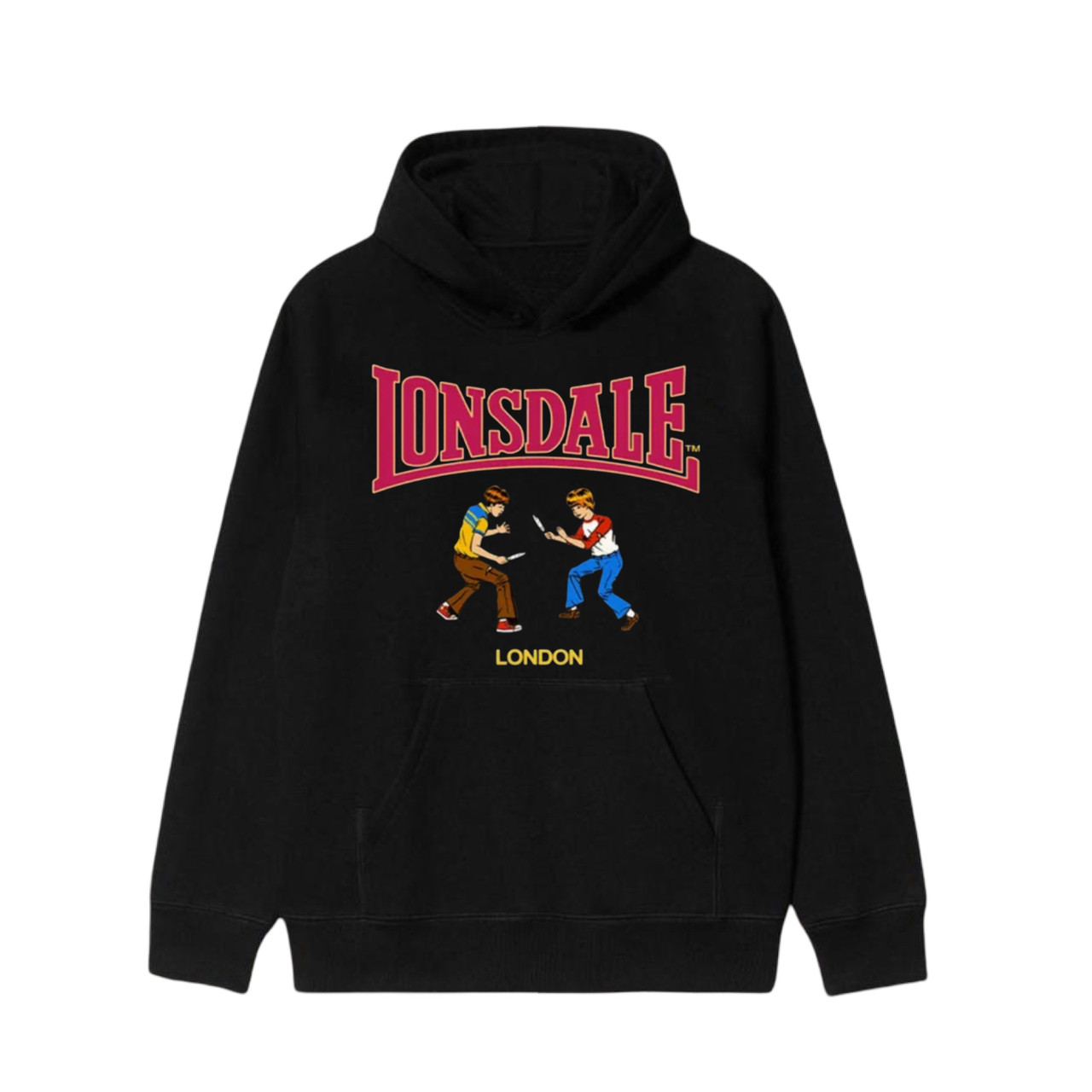 Худи NOXX Lonsdale London casual Fight лонсдейл Черный Худи NOXX Lonsdale London casual Fight лонсдейл Черный
