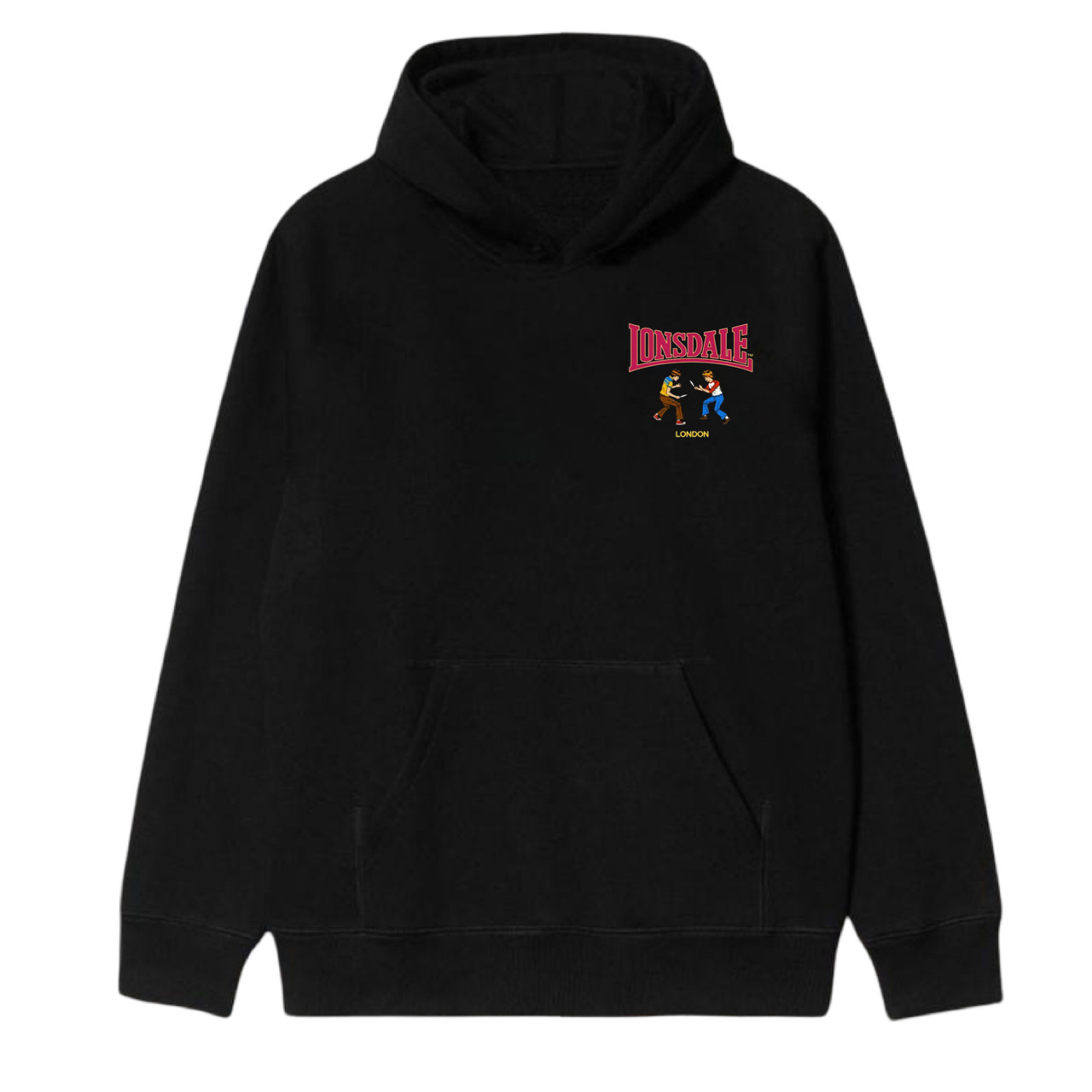Худи NOXX Lonsdale London casual Fight лонсдейл Черный Худи NOXX Lonsdale London casual Fight лонсдейл Черный