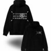 Худи NOXX Maison Margiela Paris мейсон марджела Черный Худи NOXX Maison Margiela Paris мейсон марджела Черный