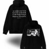 Худи NOXX Maison Margiela Paris мейсон марджела Черный Худи NOXX Maison Margiela Paris мейсон марджела Черный