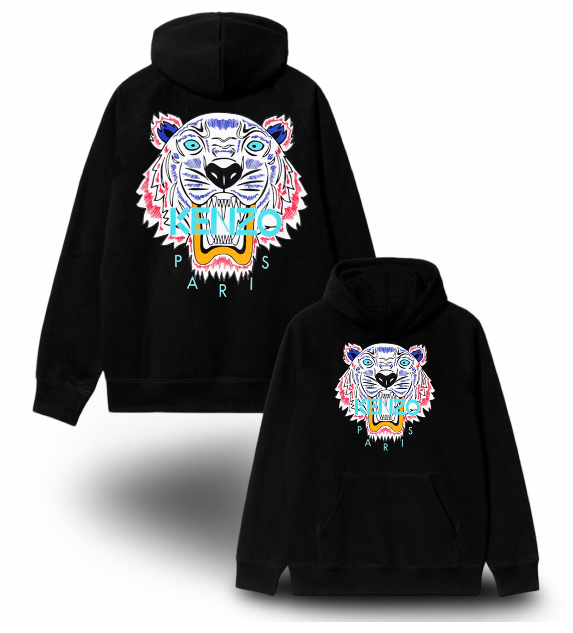 Худи NOXX Kenzo Paris кензо Черный Худи NOXX Kenzo Paris кензо Черный