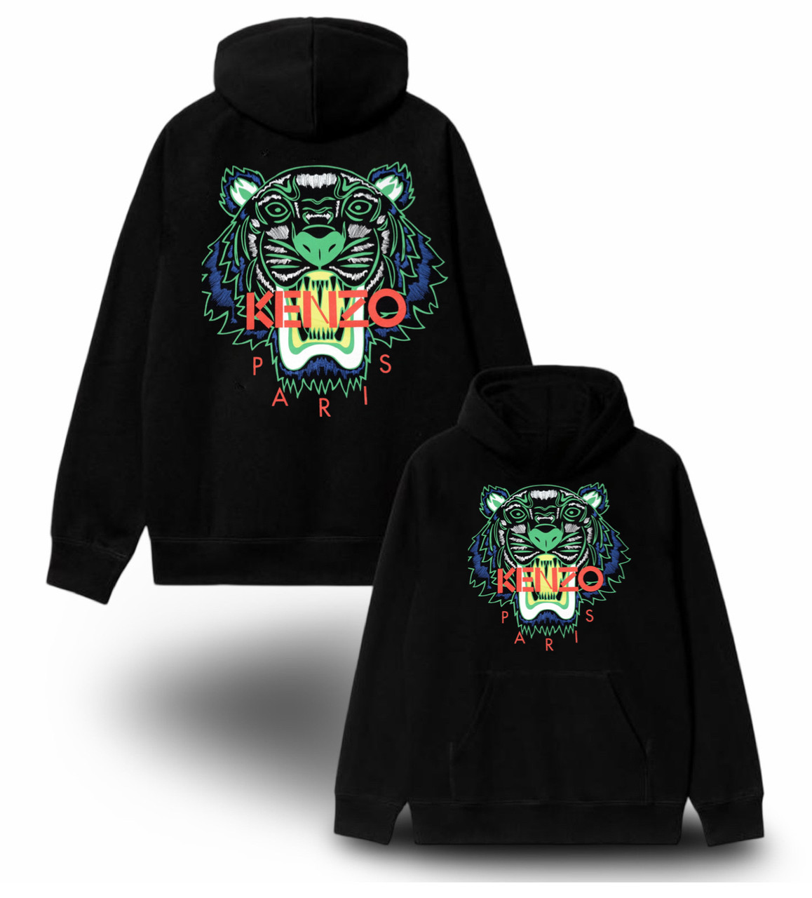 Худи NOXX Kenzo Paris кензо Черный Худи NOXX Kenzo Paris кензо Черный