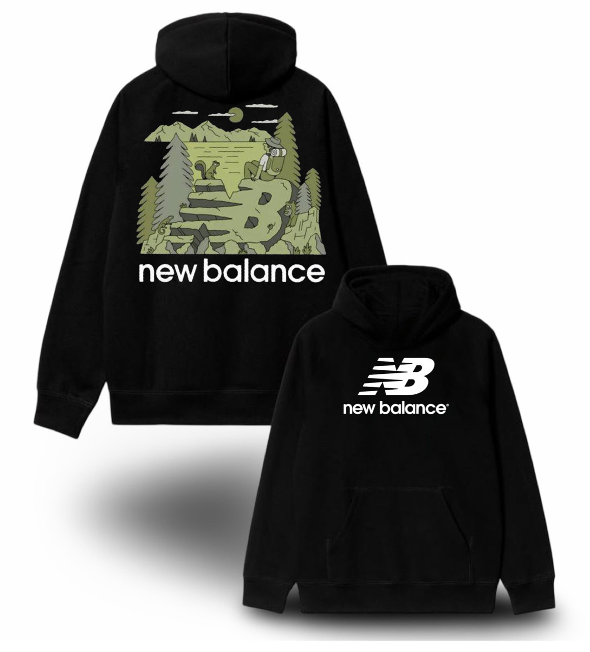 Худи NOXX New Balance нью беленс NB Черный Худи NOXX New Balance нью беленс NB Черный