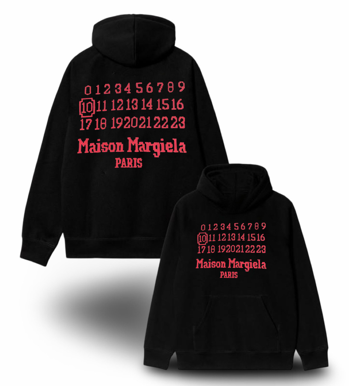 Худи NOXX Maison Margiela Paris мейсон марджела MM6 Черный Худи NOXX Maison Margiela Paris мейсон марджела MM6 Черный