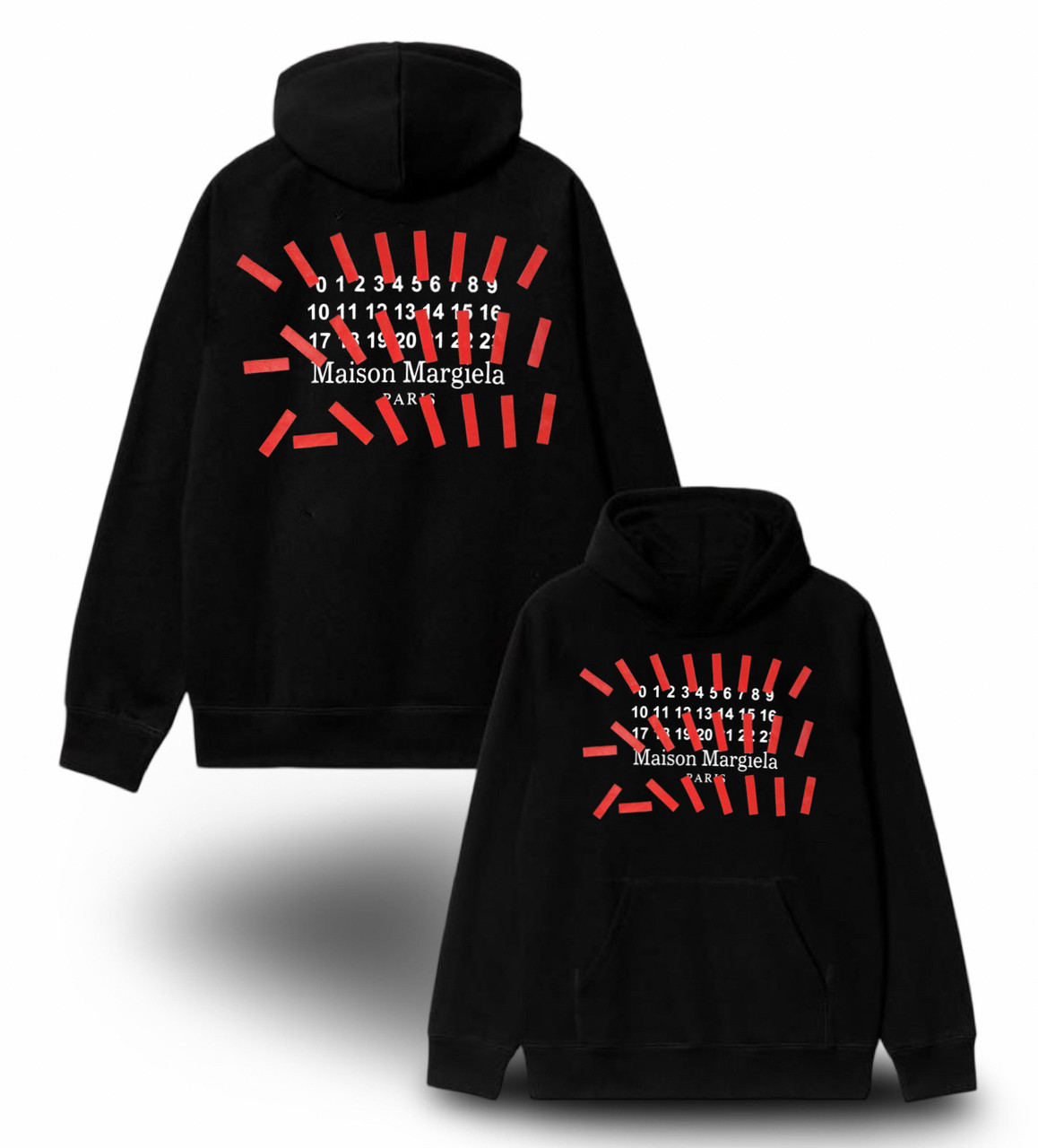 Худи NOXX Maison Margiela Paris мейсон марджела MM6 Черный Худи NOXX Maison Margiela Paris мейсон марджела MM6 Черный