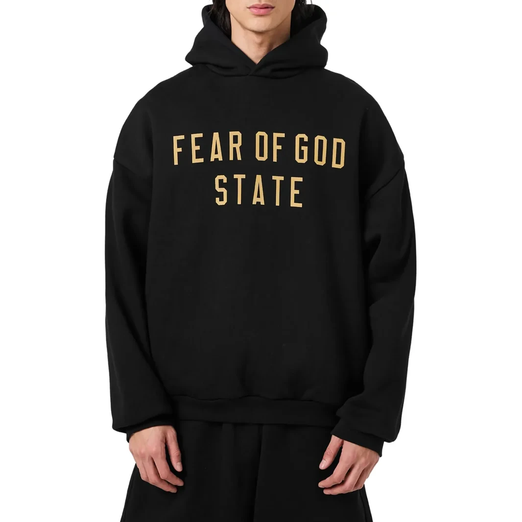 Худи NOXX Fear Of God Essentials Черный Худи NOXX Fear Of God Essentials Черный