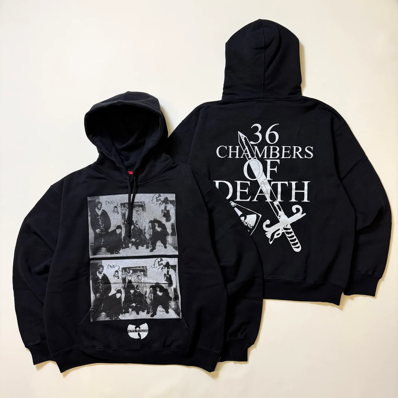 Худи NOXX SUPREME WU TANG CLAN Черный Худи NOXX SUPREME WU TANG CLAN Черный
