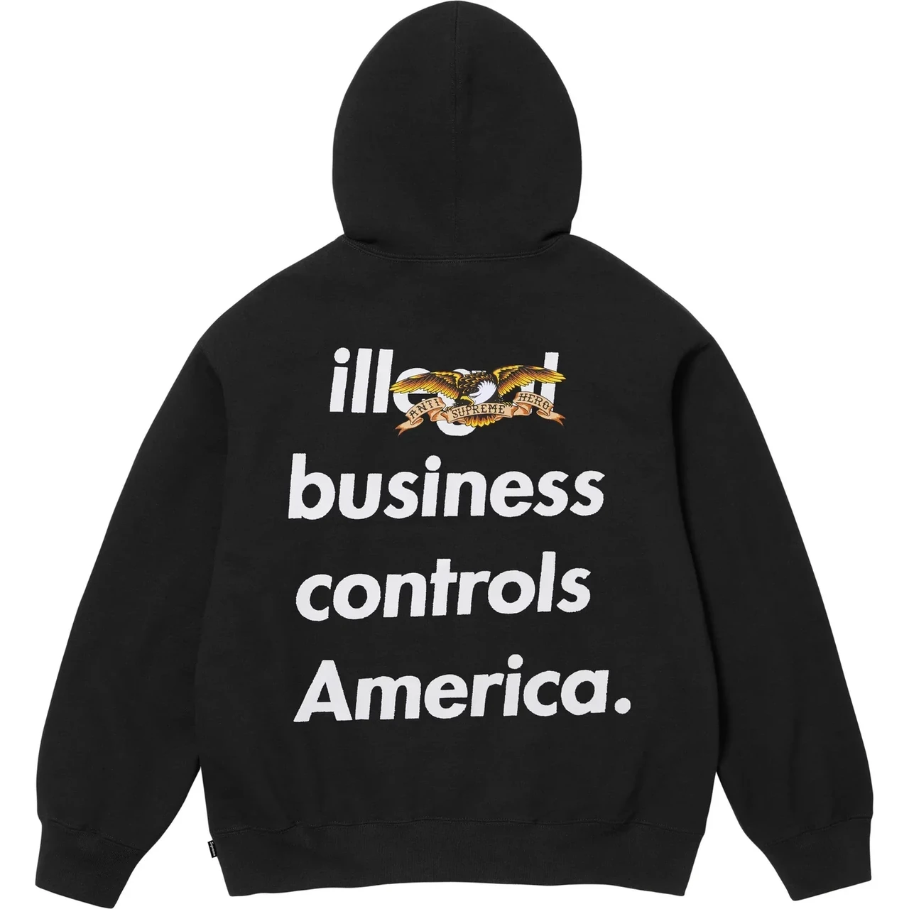 Худи NOXX SUPREME ANTIHERO Черный Худи NOXX SUPREME ANTIHERO Черный