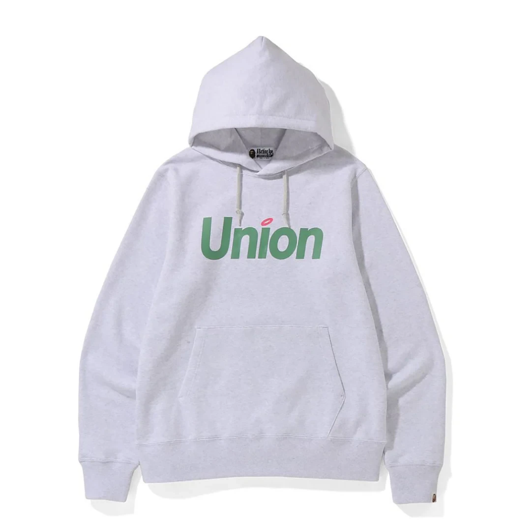 Худи NOXX Bape x Union Серый Худи NOXX Bape x Union Серый
