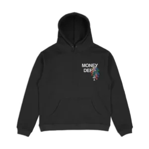 Худи NOXX Streetwear Money Dept Colorful Черный