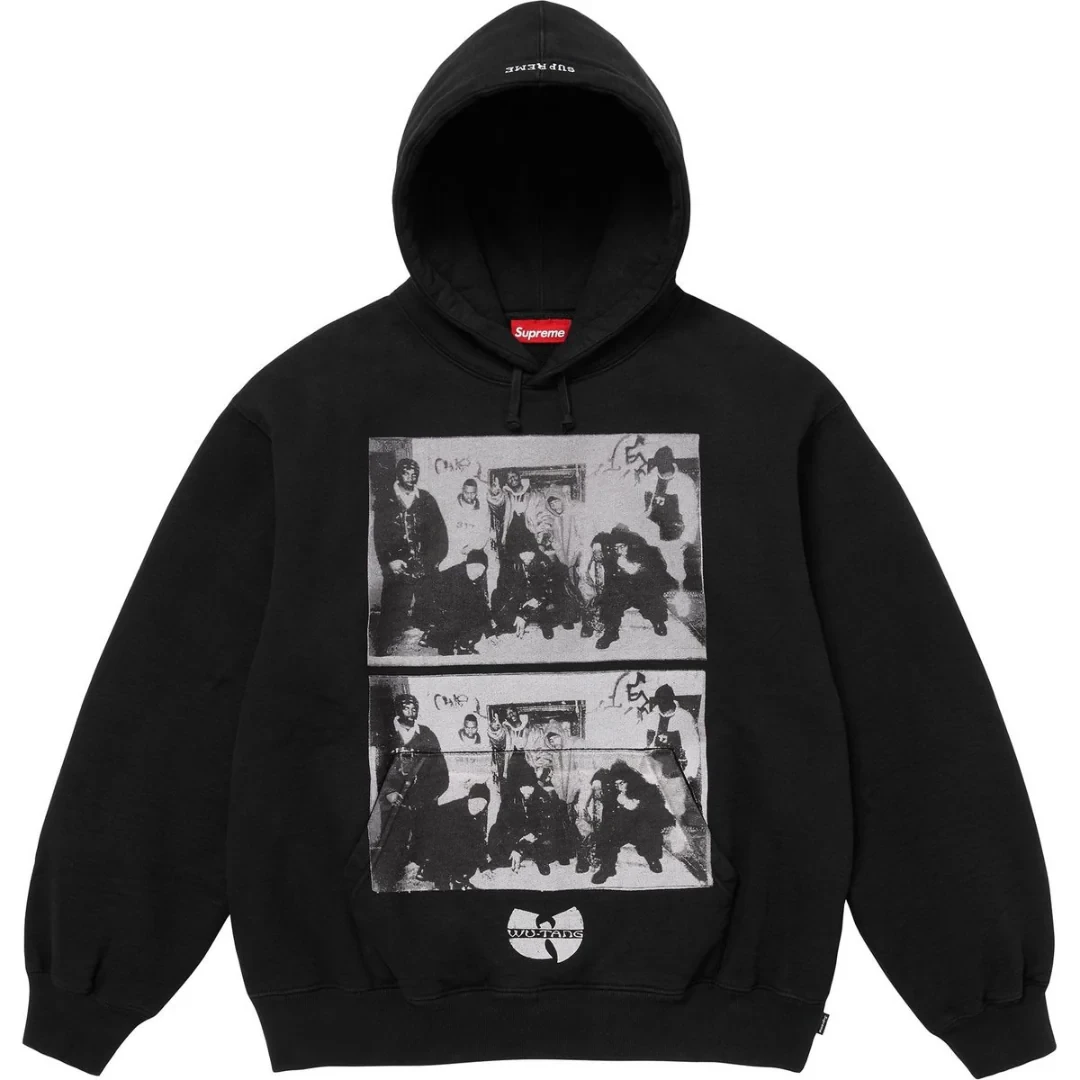 Худи NOXX Supreme Wu-Tang Clan Черный Худи NOXX Supreme Wu-Tang Clan Черный