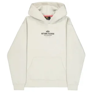 Худи NOXX Alpha Industries Return To Base Белый