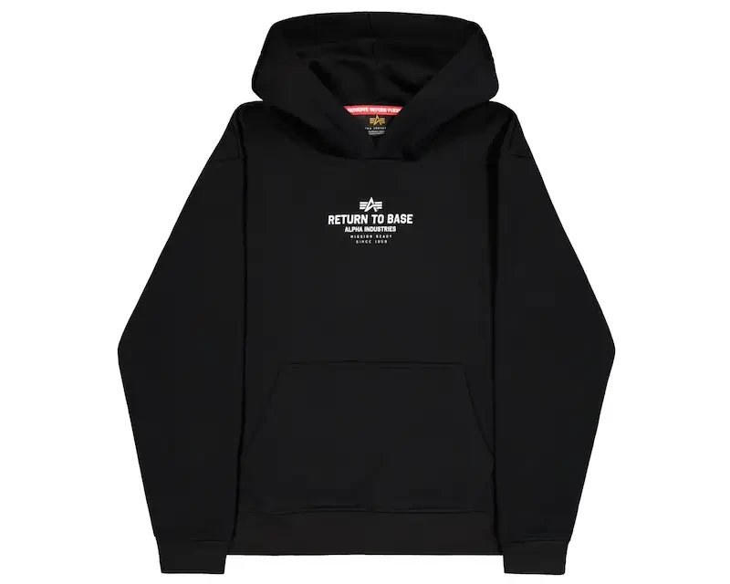 Худи NOXX Alpha Industries Return To Base Черный Худи NOXX Alpha Industries Return To Base Черный