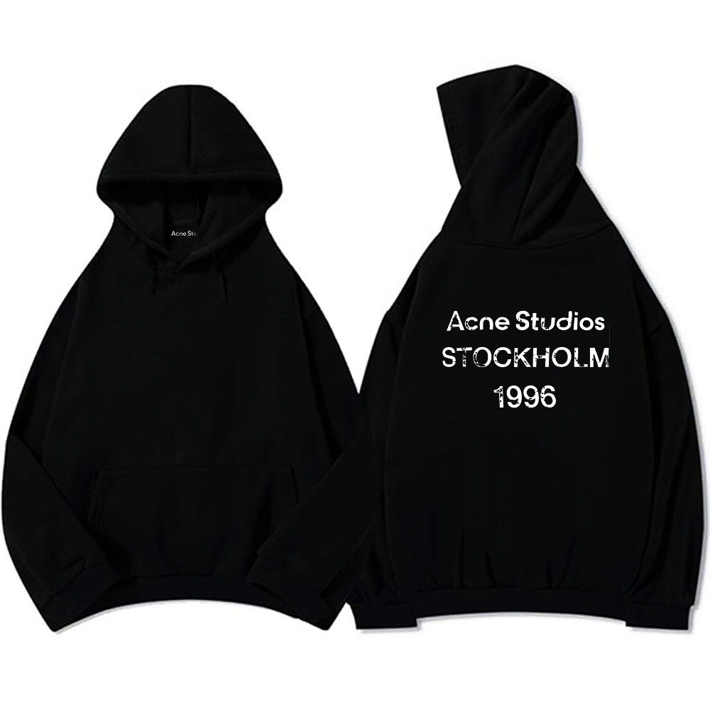 Худи NOXX Streetwear Acne Studios Черный Худи NOXX Streetwear Acne Studios Черный