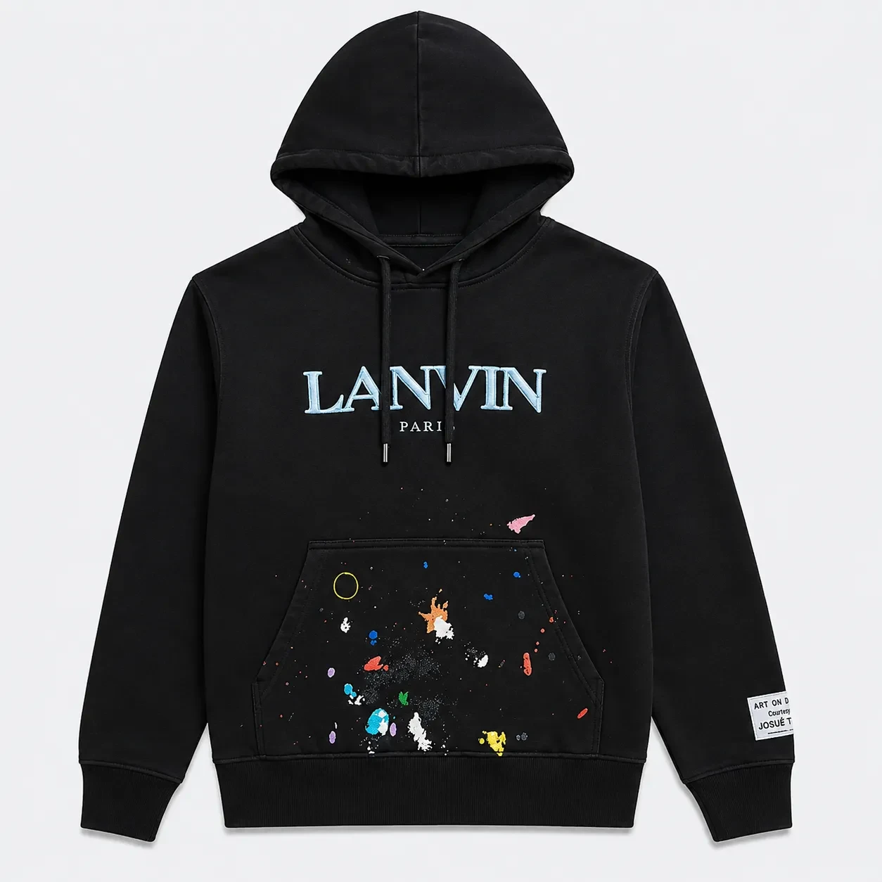 Худи NOXX Gallery Dept. x Lanvin Черный Худи NOXX Gallery Dept. x Lanvin Черный