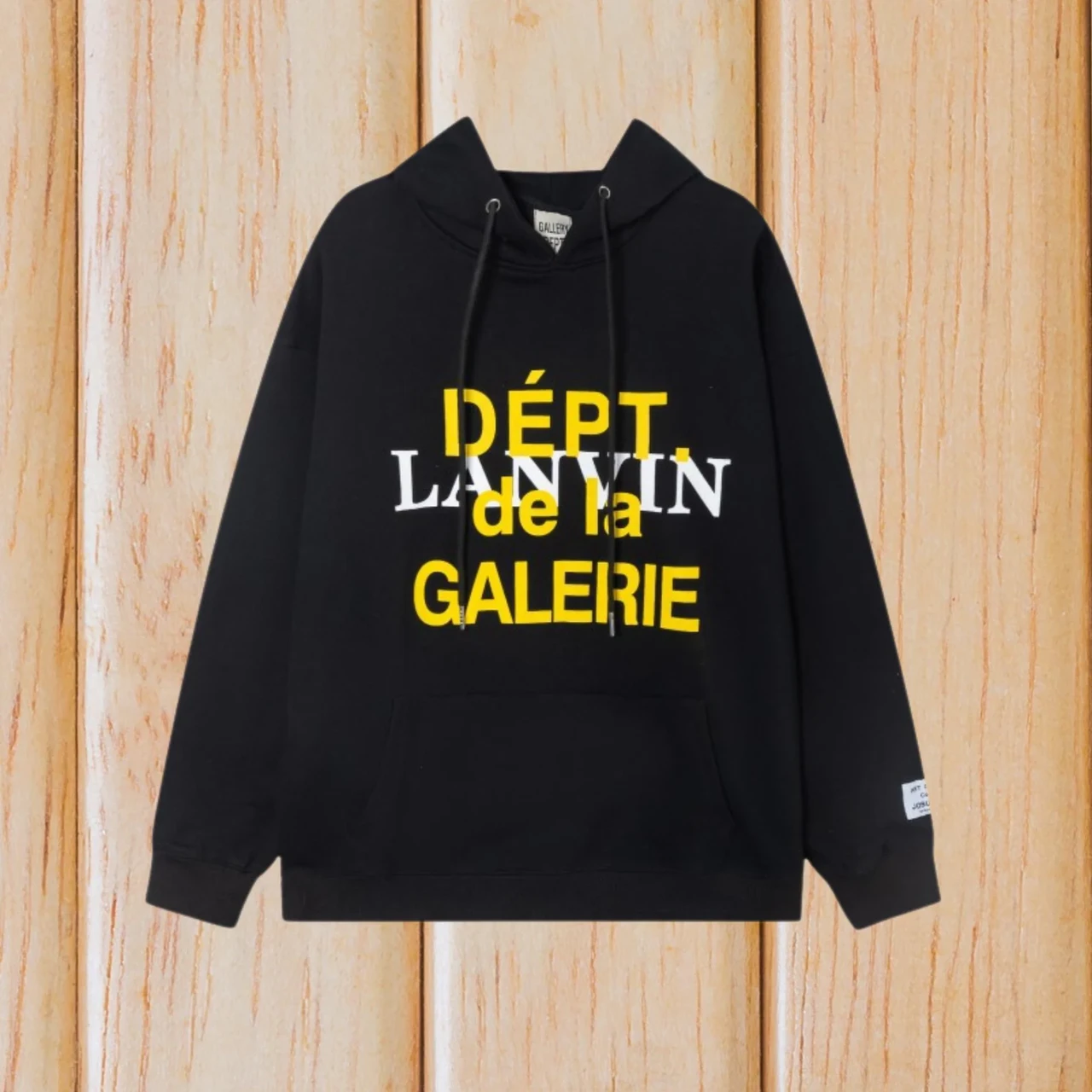 Худи NOXX Gallery Dept. x Lanvin Черный Худи NOXX Gallery Dept. x Lanvin Черный