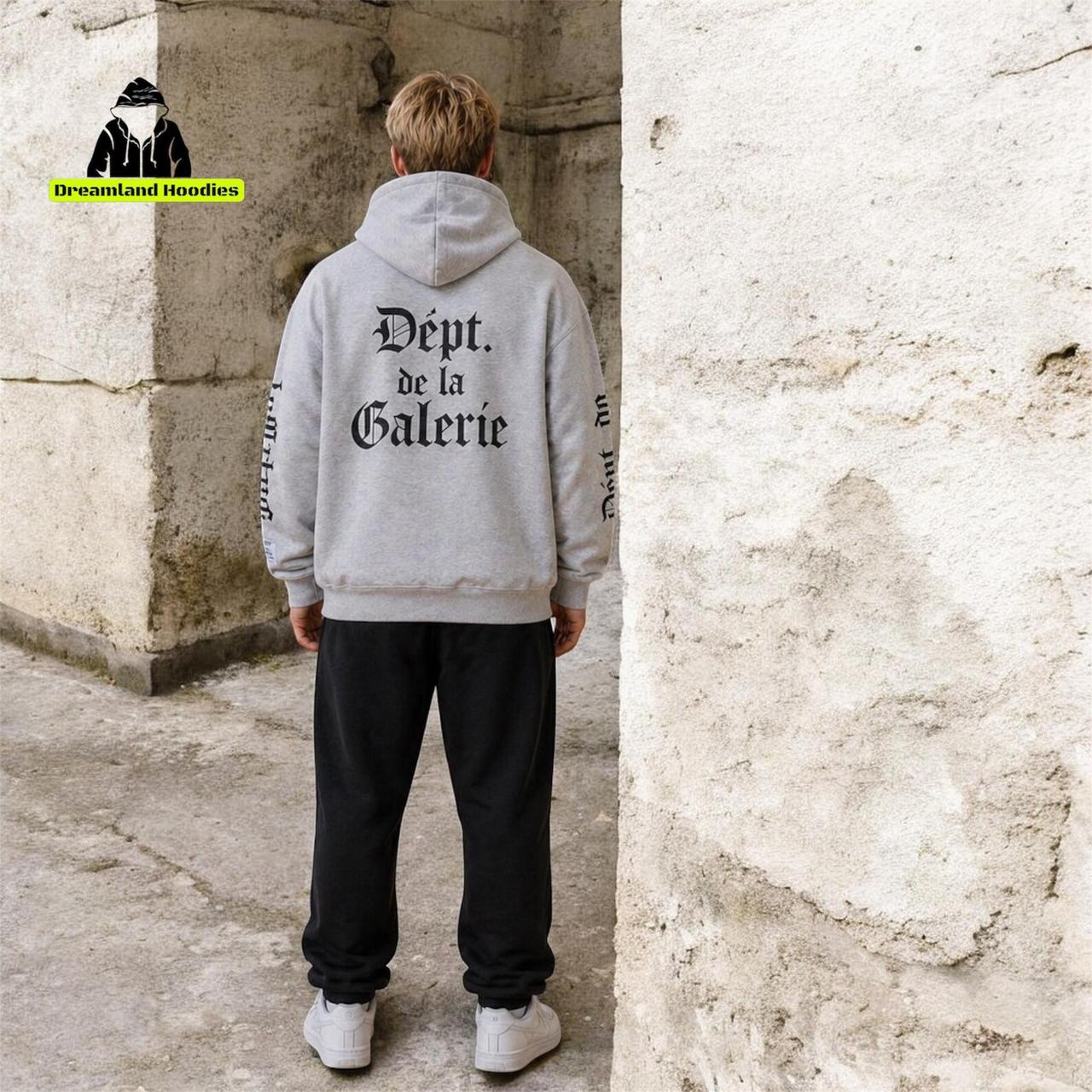 Худи NOXX Gallery Dept. Серый Худи NOXX Gallery Dept. Серый