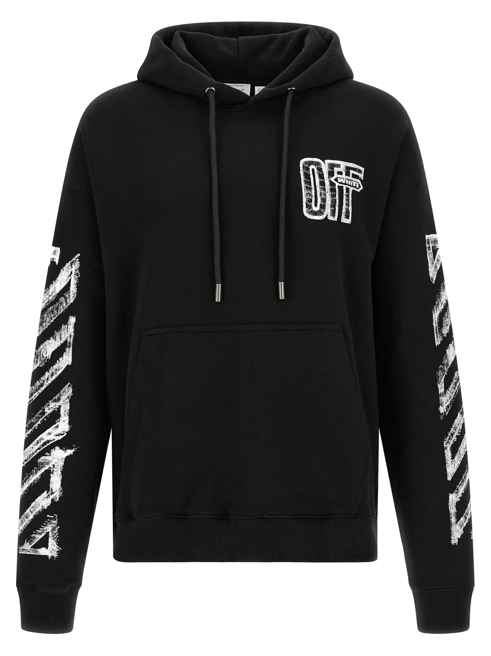 Худи NOXX Off-White Motion Arrow Skate Черный Худи NOXX Off-White Motion Arrow Skate Черный