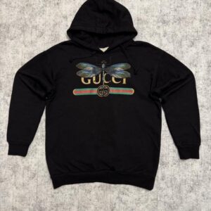 Худи NOXX Gucci dragonfly Черный
