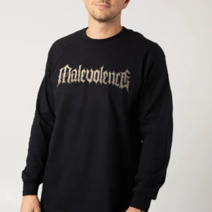NOXX свитшот с принтом Malevolence - Where Only The Truth Is Spoken, Черный NOXX свитшот с принтом Malevolence - Where Only The Truth Is Spoken, Черный