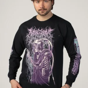 NOXX свитшот с принтом Aversions Crown - Faded, Черный NOXX свитшот с принтом Aversions Crown - Faded, Черный