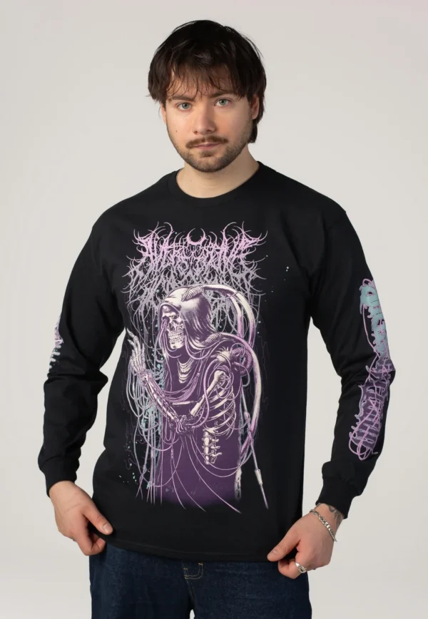 NOXX свитшот с принтом Aversions Crown - Faded, Черный NOXX свитшот с принтом Aversions Crown - Faded, Черный