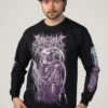 NOXX свитшот с принтом Aversions Crown - Faded, Черный NOXX свитшот с принтом Aversions Crown - Faded, Черный