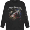 NOXX свитшот с принтом Helloween - United Forces World Tour, Черный