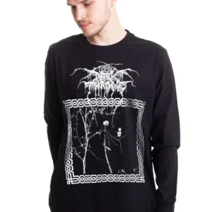 NOXX свитшот с принтом Darkthrone - Under A Funeral Moon, Черный