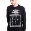 NOXX свитшот с принтом Darkthrone - Under A Funeral Moon, Черный NOXX свитшот с принтом Darkthrone - Under A Funeral Moon, Черный