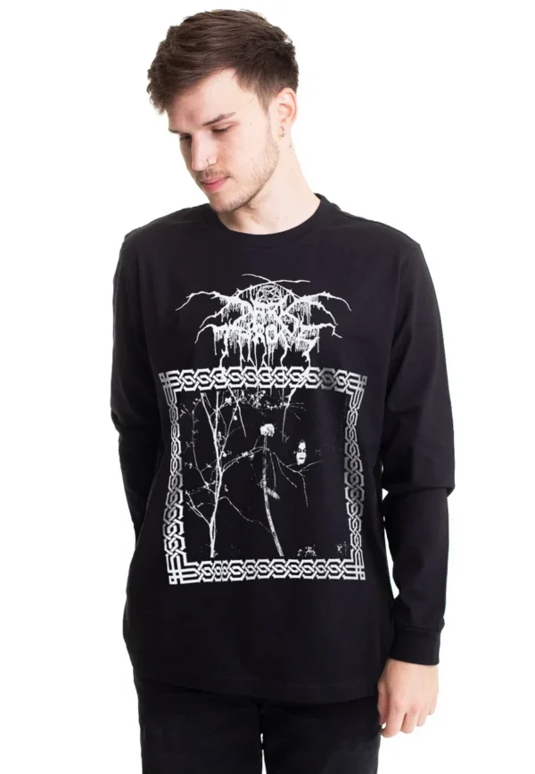 NOXX свитшот с принтом Darkthrone - Under A Funeral Moon, Черный NOXX свитшот с принтом Darkthrone - Under A Funeral Moon, Черный